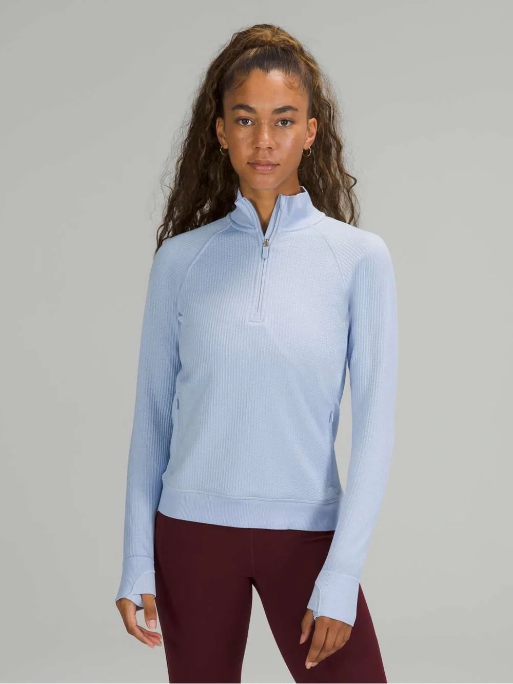 Lululemon Engineered Warmth Half Zip sweatshirt Sz: 8